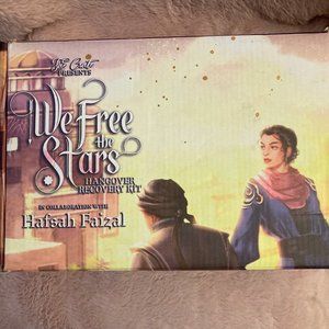 We Free The Stars by Hafsah Faisal Fae Crate Hangover Recovery Kit merch only